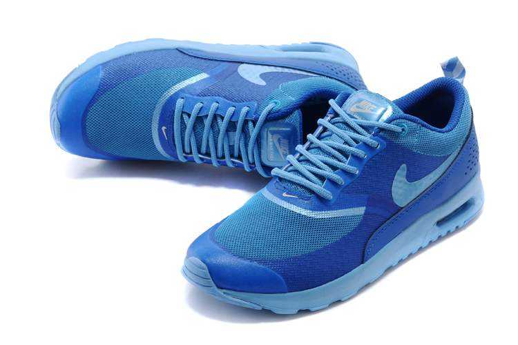 Nike Air Max Thea Print women pas cher unique femme bleu cru